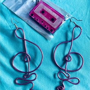 Set of Music Lover Earrings